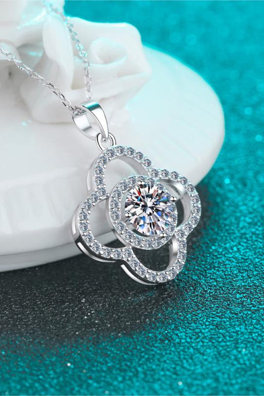 1 Ct. Moissanite Sterling Silver Necklace