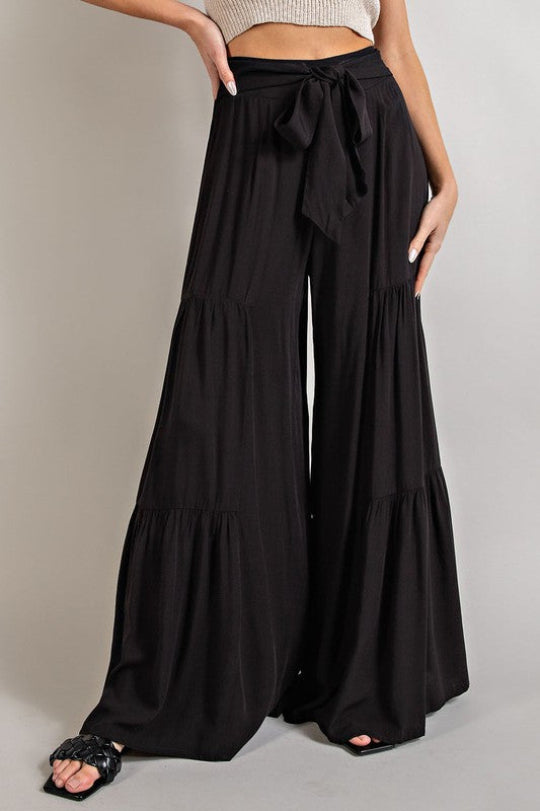 Wild Flower Flared Leg Pants