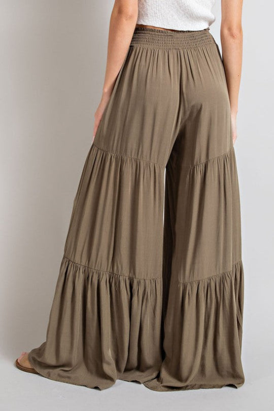 Wild Flower Flared Leg Pants