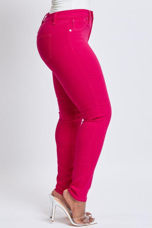 Women's Stretchy Mid-Rise Skinny Jeans