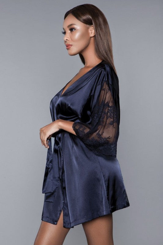 Women's Kimora Satin Lounge Robe