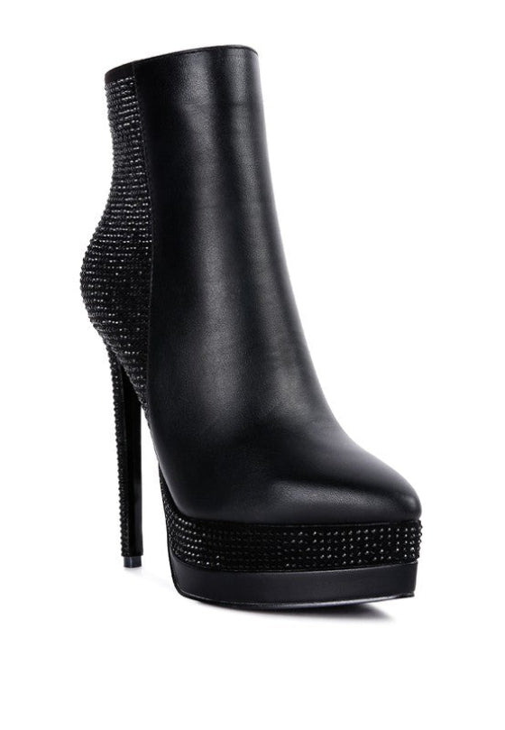 Demantra High Platform Ankle Boots