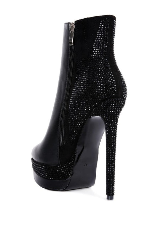 Demantra High Platform Ankle Boots