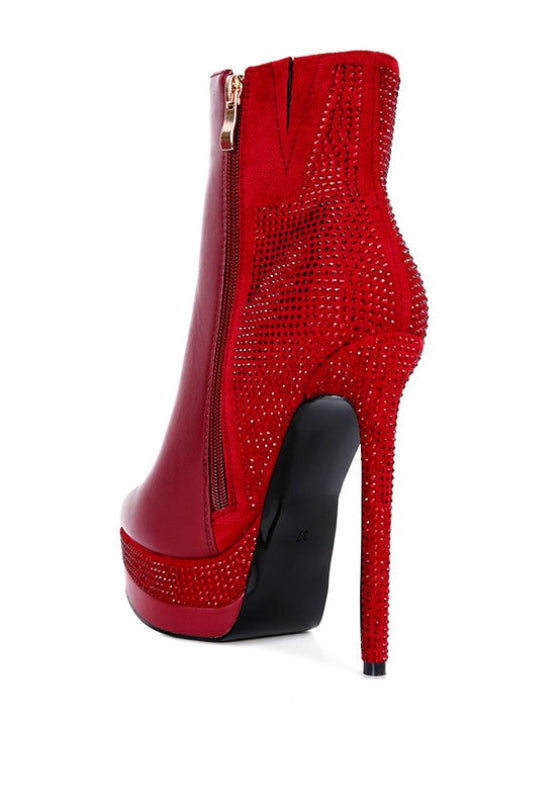 Demantra High Platform Ankle Boots