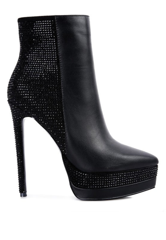 Demantra High Platform Ankle Boots