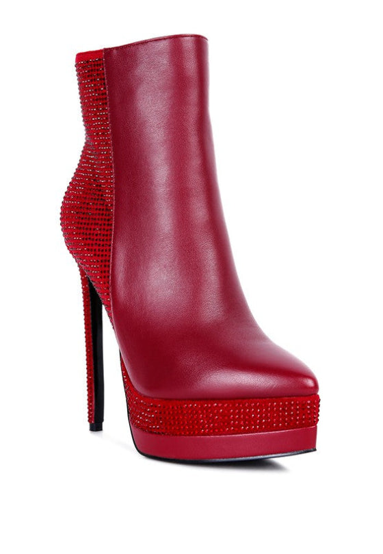Demantra High Platform Ankle Boots