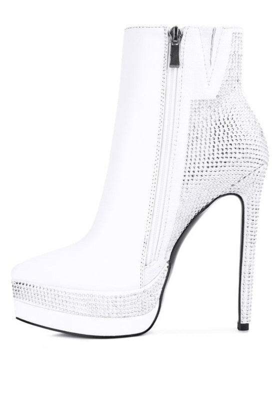 Demantra High Platform Ankle Boots