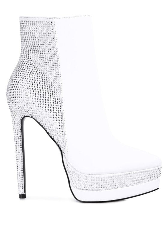 Demantra High Platform Ankle Boots