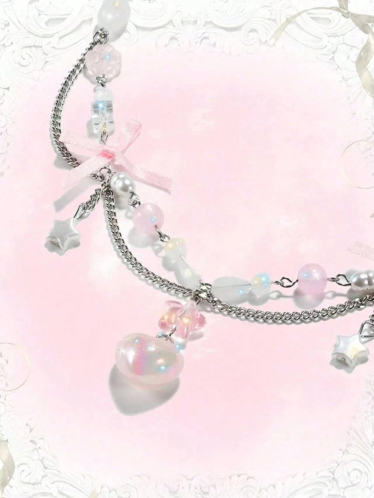 Starlight Sweetheart Pendant Necklace