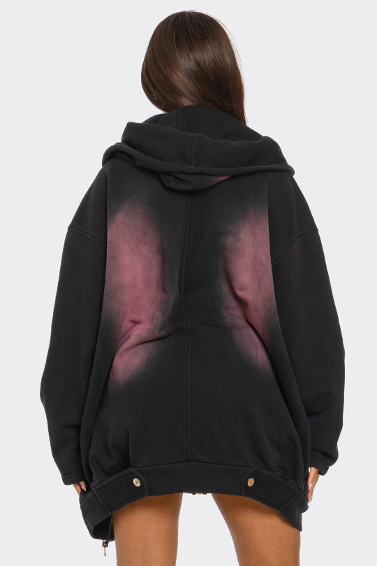 Afterglow Ombre Hoodie Skirt Set
