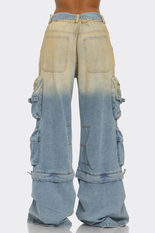 Women’s Desert Fade Utility Cargo Jeans