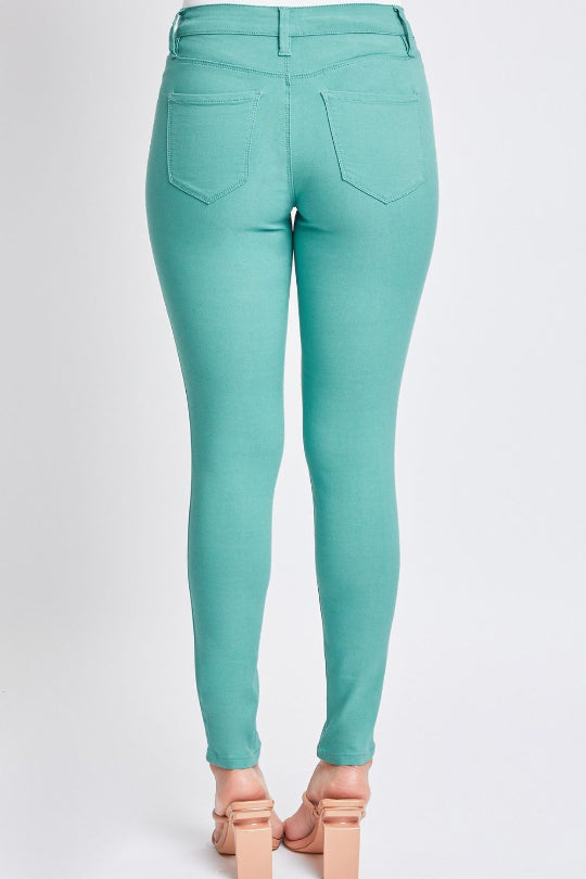 Women's Hyper Stretch Mid-Rise Skinny Pants
