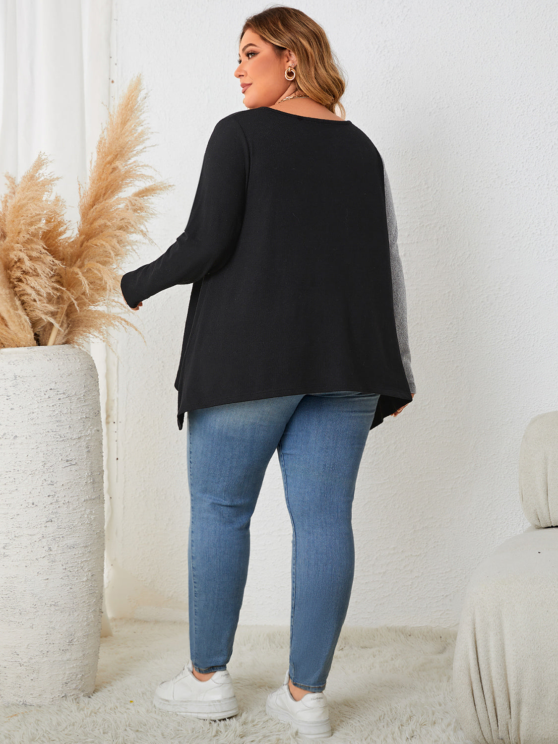 Women’s Honey Kiss Notched Neck Top