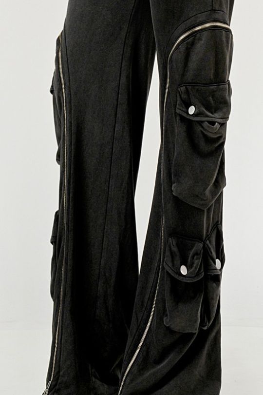 Chic Moto Biker Jumpsuit