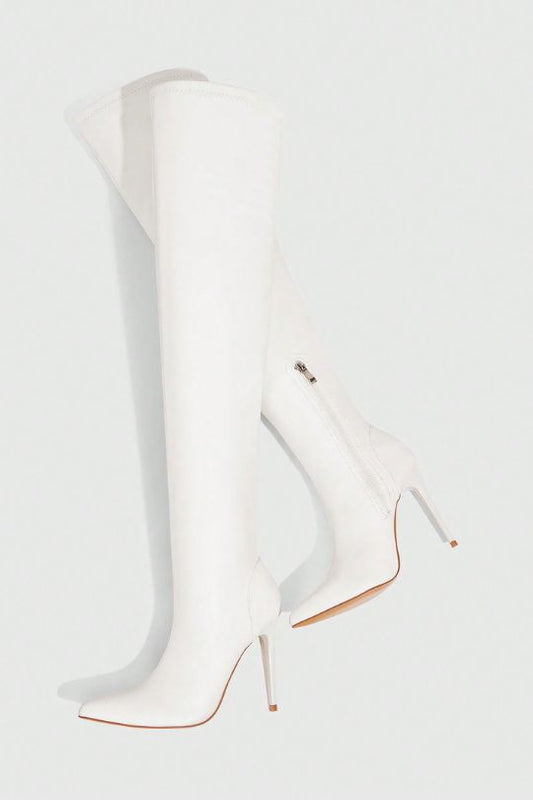 Women's Stiletto Heel Thigh High Boots