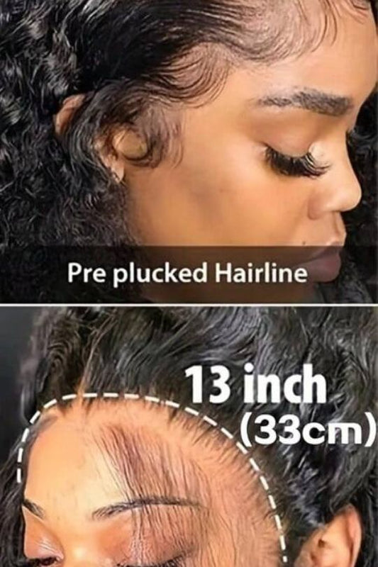 Brazilian Lace Frontal Water Wave Wig