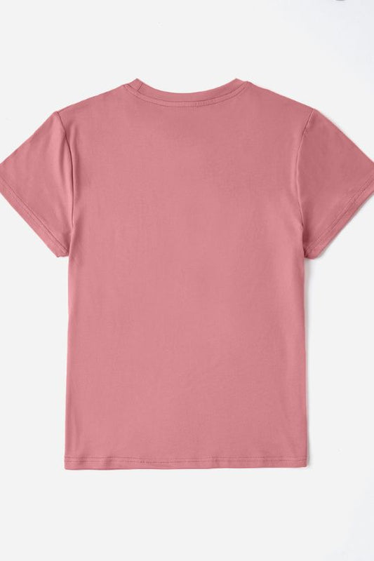 LOS ANGELES Round Neck T-Shirt