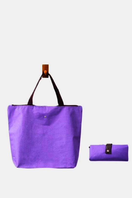 Women's Large Foldable Oxford Tote Bag