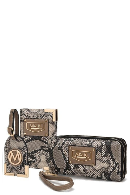 Snake Skin Travel Gift Set