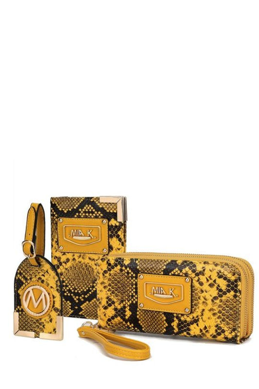 Snake Skin Travel Gift Set