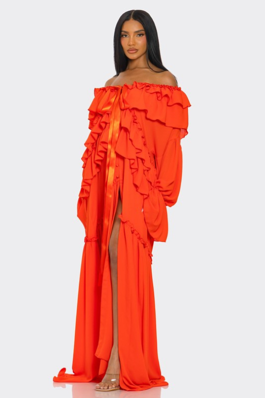 Paris Opera Valencia Ruffle Dress