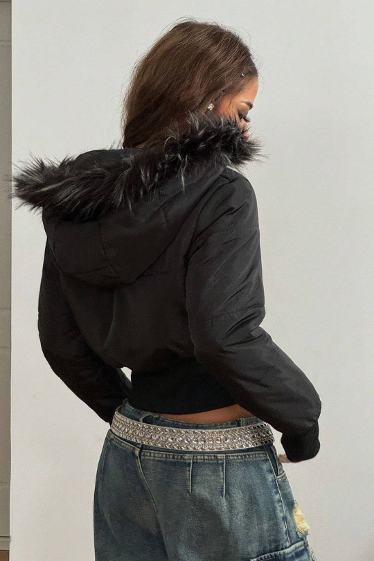 Women's Street Chic Hooded Puffer Coat