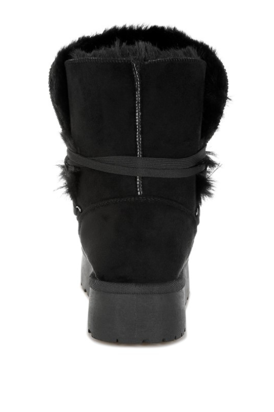 Lola Faux Fur Platform Snow Boots