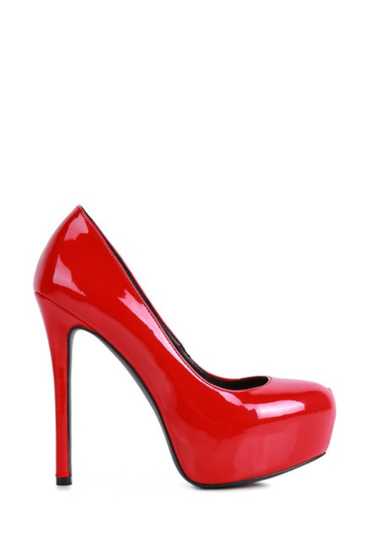 Classic Patent Leather Stiletto High Heels