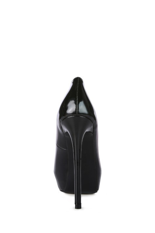 Classic Patent Leather Stiletto High Heels