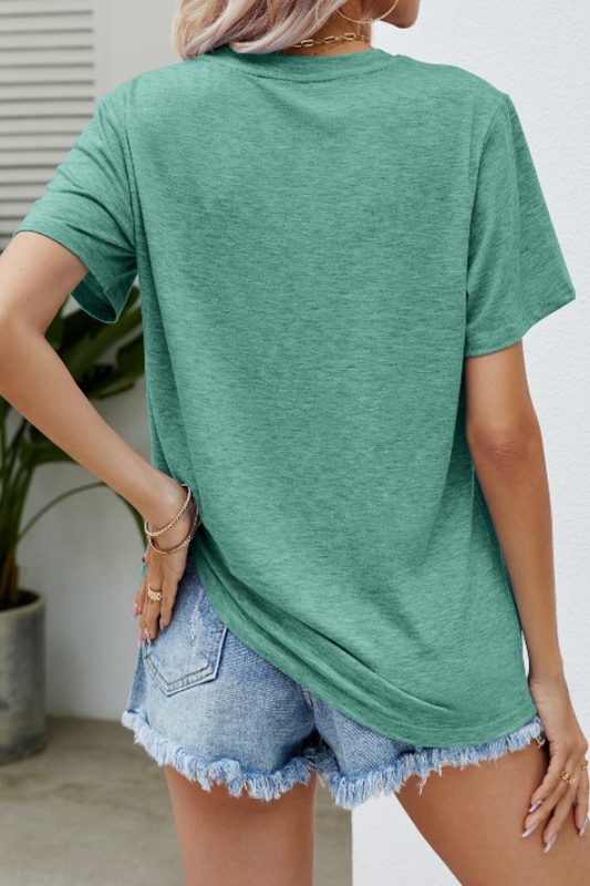 GOD BLESS AMERICA Graphic Short Sleeve Tee