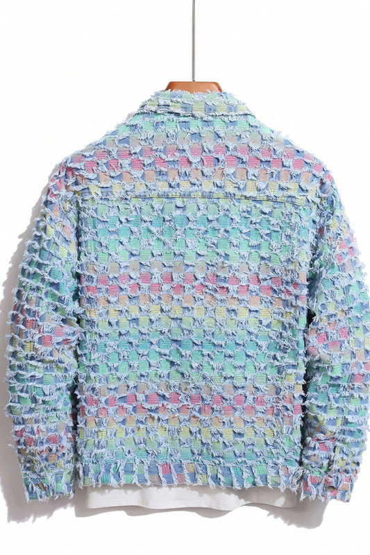 Men's Outlaw Fringe Denim Jacket