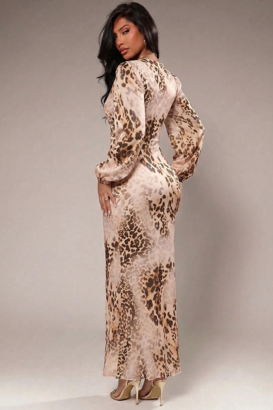 Women’s Love Story Floral Mesh Maxi Dress
