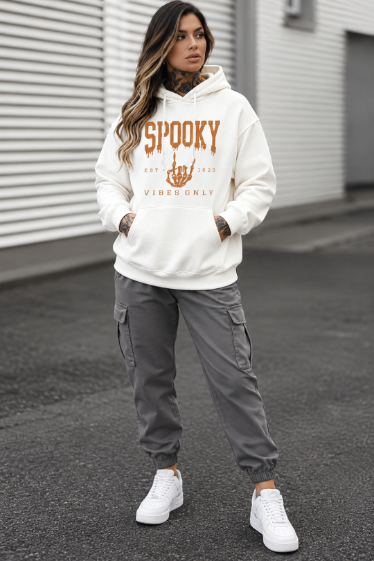 Women’s Spooky Bones Graphic Hoodie