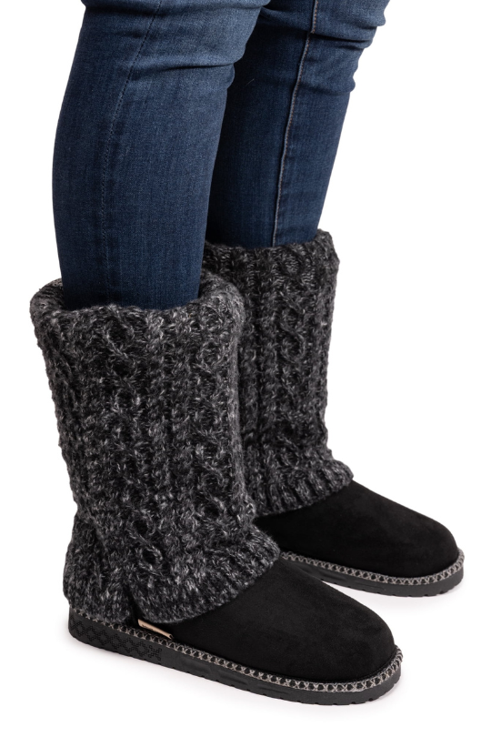 Women's Mid Calf Leg Warmer Boots