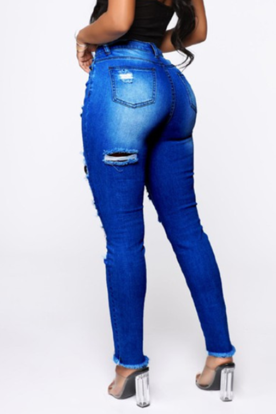 Vaqueros desgastados y sexys