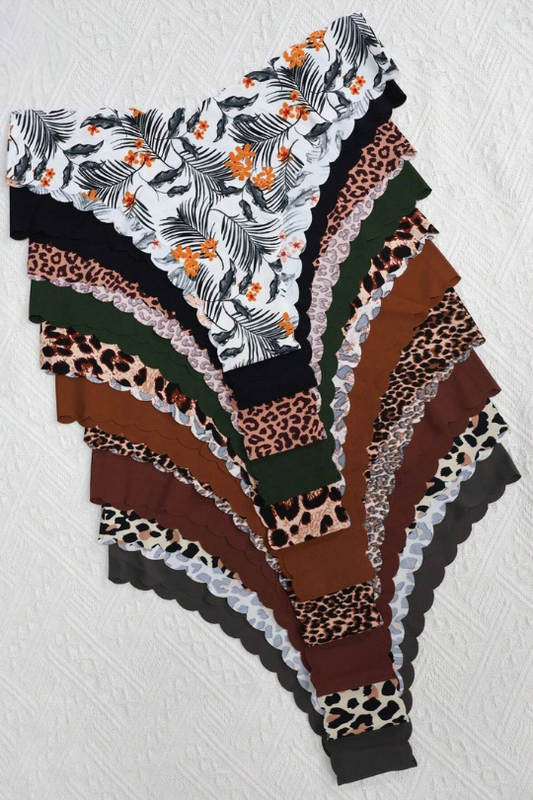 Sexy Women 10pcs/Pack Seamless Triangle Briefs