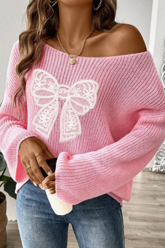 Sweet Embrace Bow Sweater