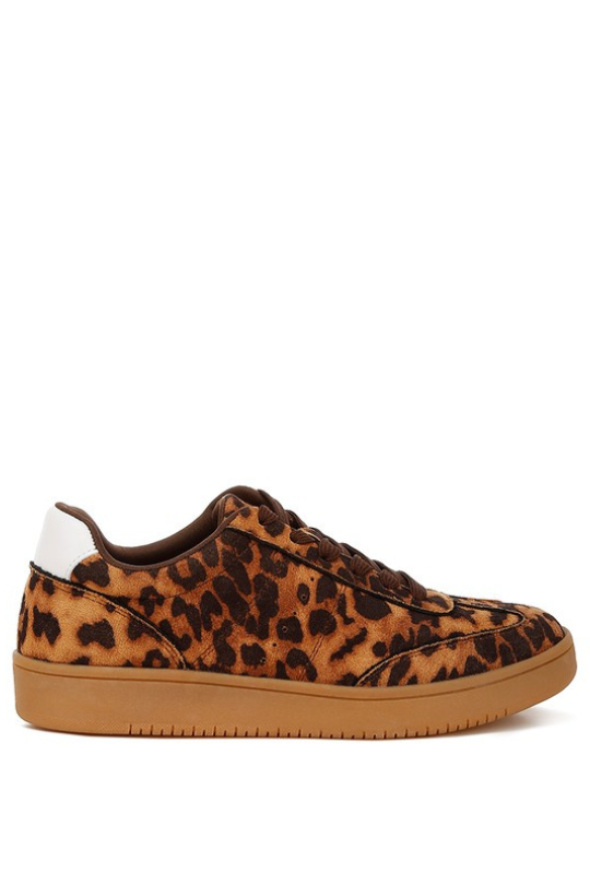 Women's Fierce Leopard Fashion Sneakers