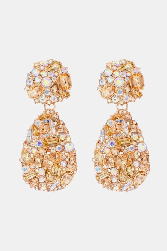 Elegant Tear Shaped Dangle Earrings