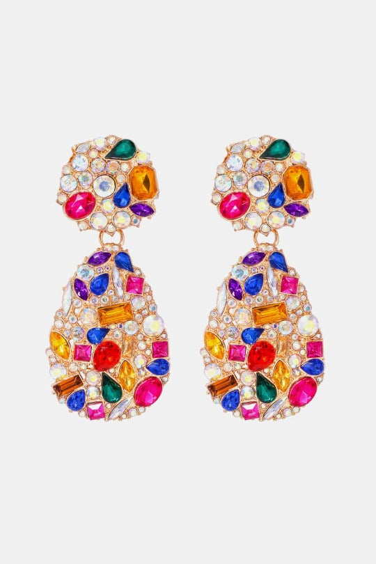 Elegant Tear Shaped Dangle Earrings