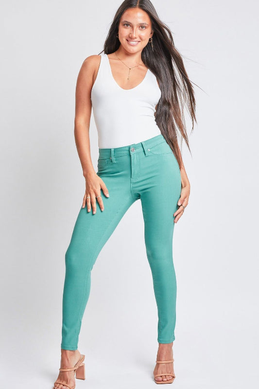 Women's Hyper Stretch Mid-Rise Skinny Pants