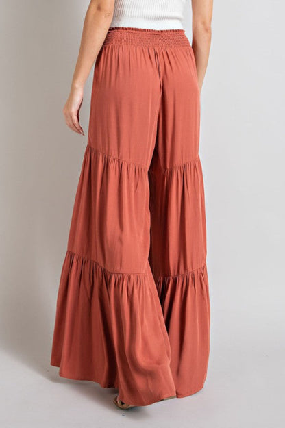 Wild Flower Flared Leg Pants