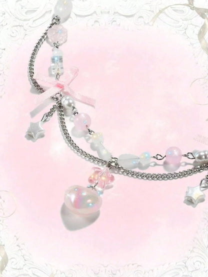 Starlight Sweetheart Pendant Necklace