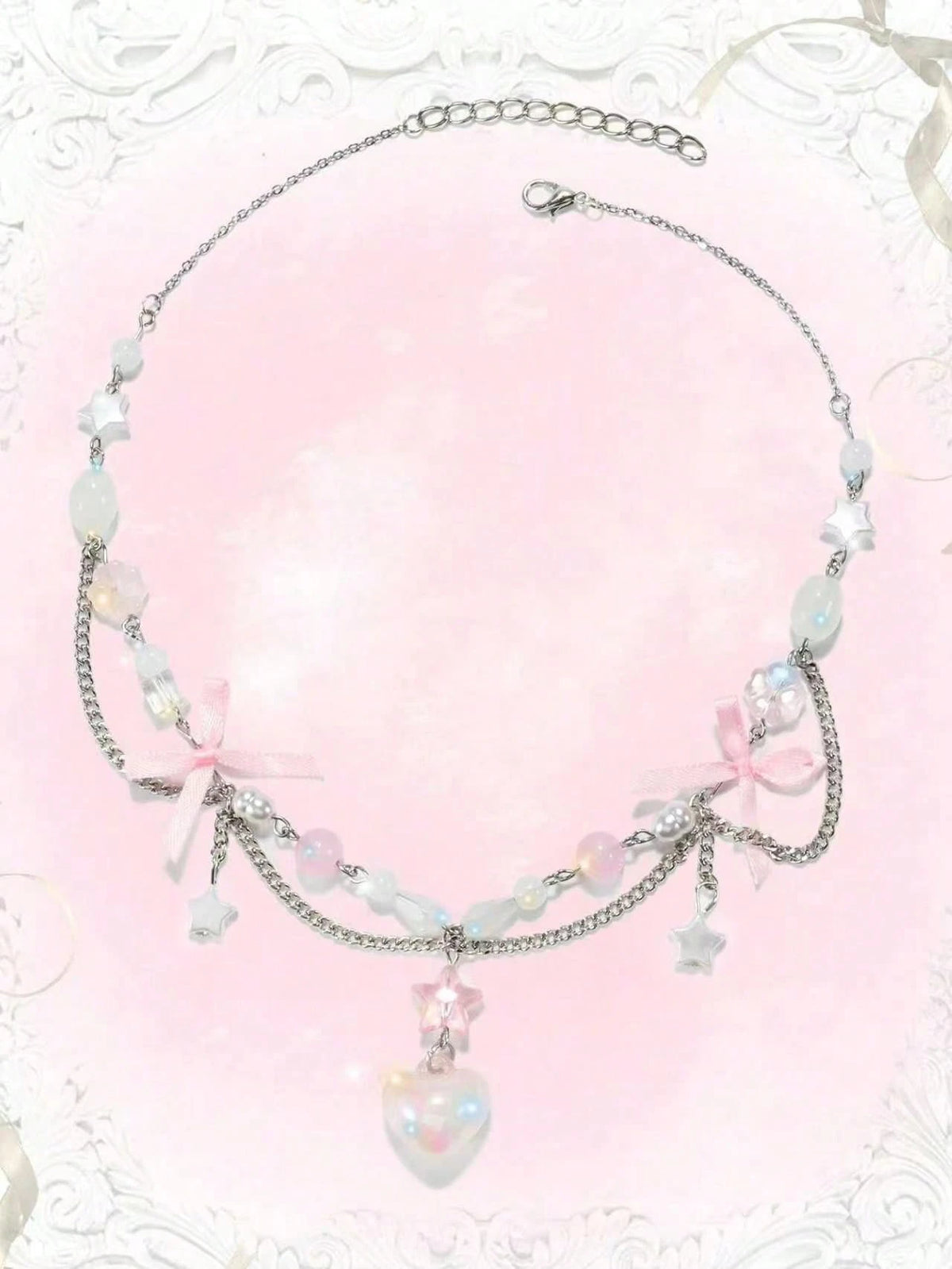 Starlight Sweetheart Pendant Necklace