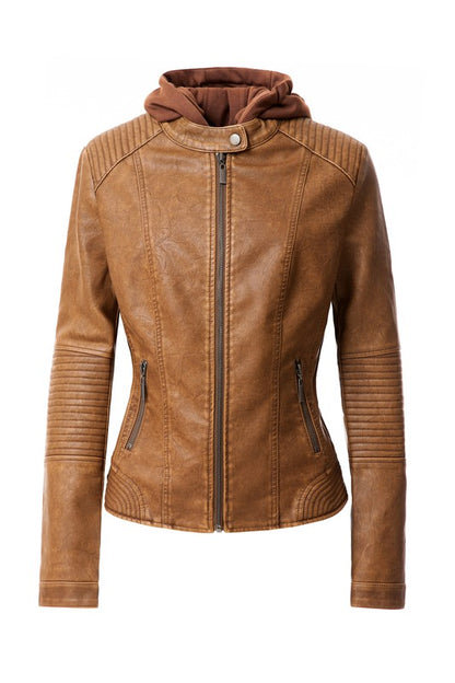 Women's PU Jacket