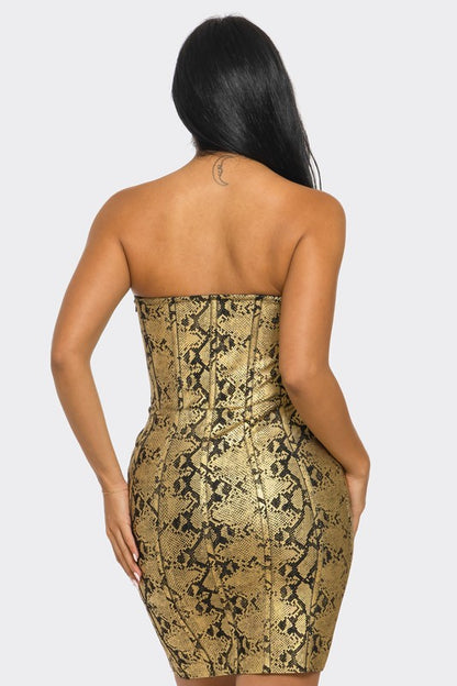 1 vestido ajustado Serpentine Glamour
