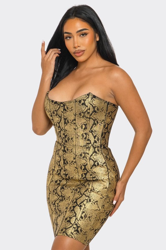 1 vestido ajustado Serpentine Glamour