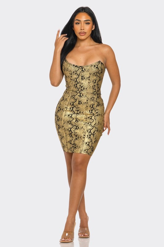 1 vestido ajustado Serpentine Glamour
