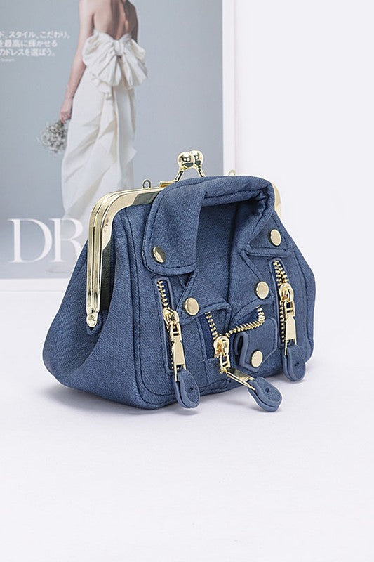 Iconic Denim Jacket Bag