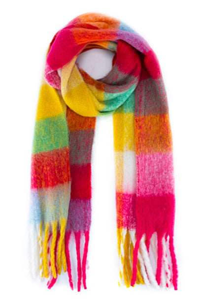 Plush Oversize Wrap Winter Scarf